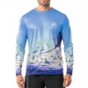Men's Dueling Sailfish Long Sleeve Performance Shirt