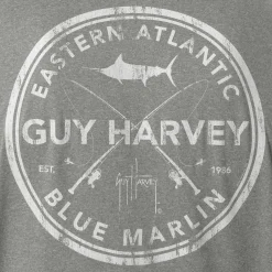 Men's EA Blue Marlin Long Sleeve Performance Hoodie