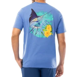 Men's Floral Sail Short Sleeve Pocket T-Shirt