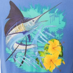 Men's Floral Sail Short Sleeve Pocket T-Shirt