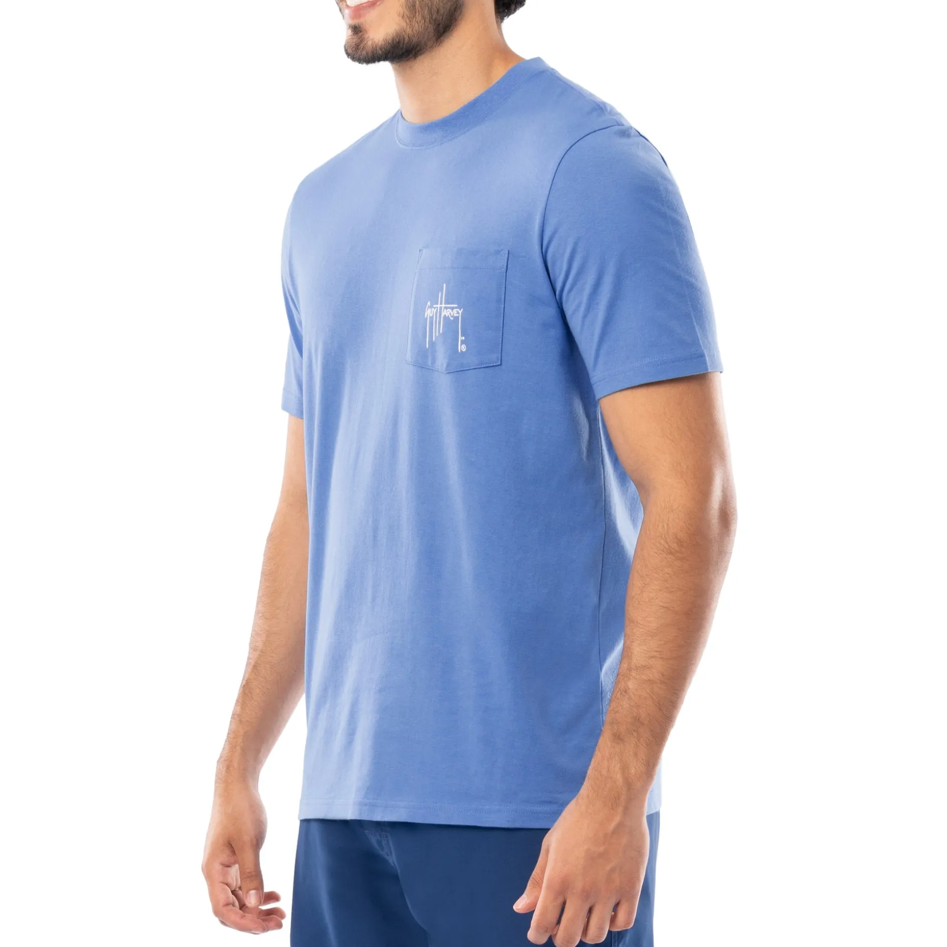 Men's Floral Sail Short Sleeve Pocket T-Shirt
