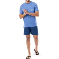 Men's Floral Sail Short Sleeve Pocket T-Shirt