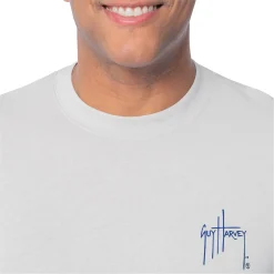 Men's Florida Lobster Gray Short Sleeve T-Shirt
