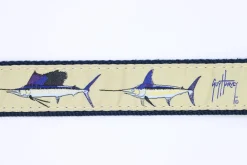 Men's Grand Slam Leather Tab Belt