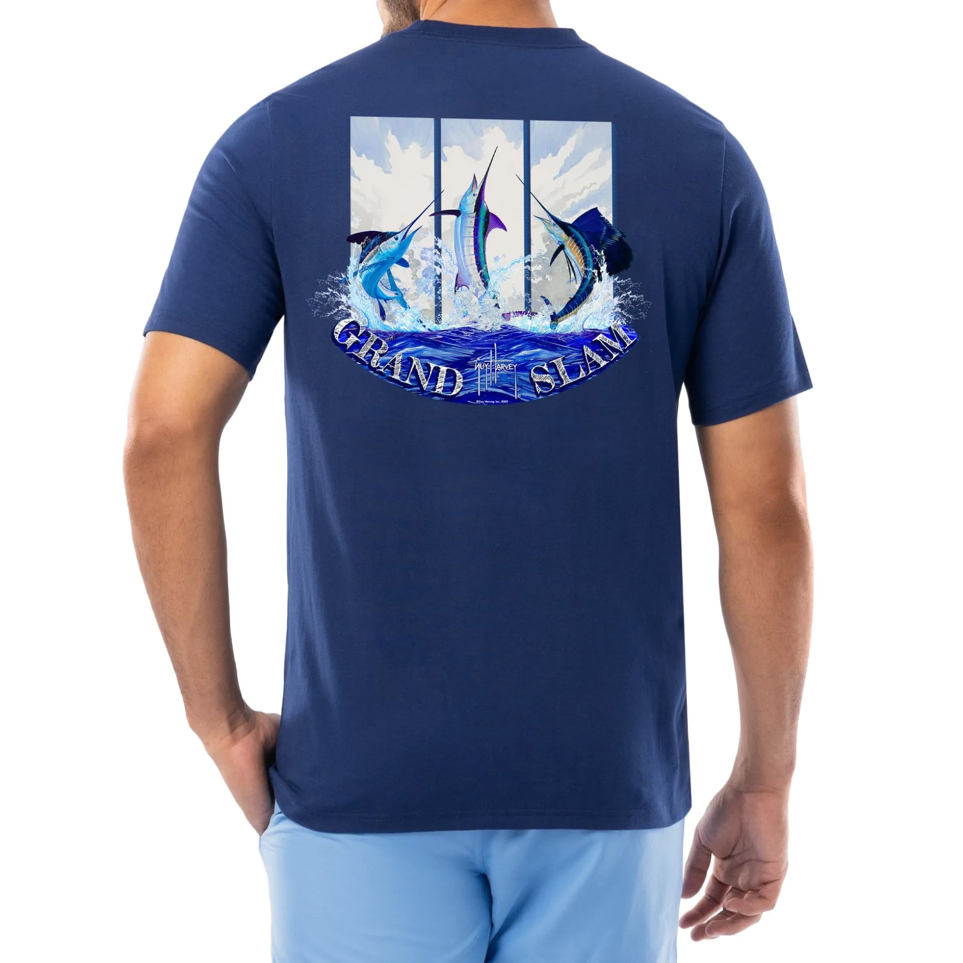 Men's Grand Slam Short Sleeve Pocket T-Shirt