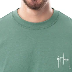 Men's Green Horizon Short Sleeve T-Shirt