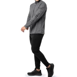 Men's Grey Lightweight Quarter Zip