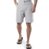 Men's Grey Performance Hybrid Short 4-Way Stretch