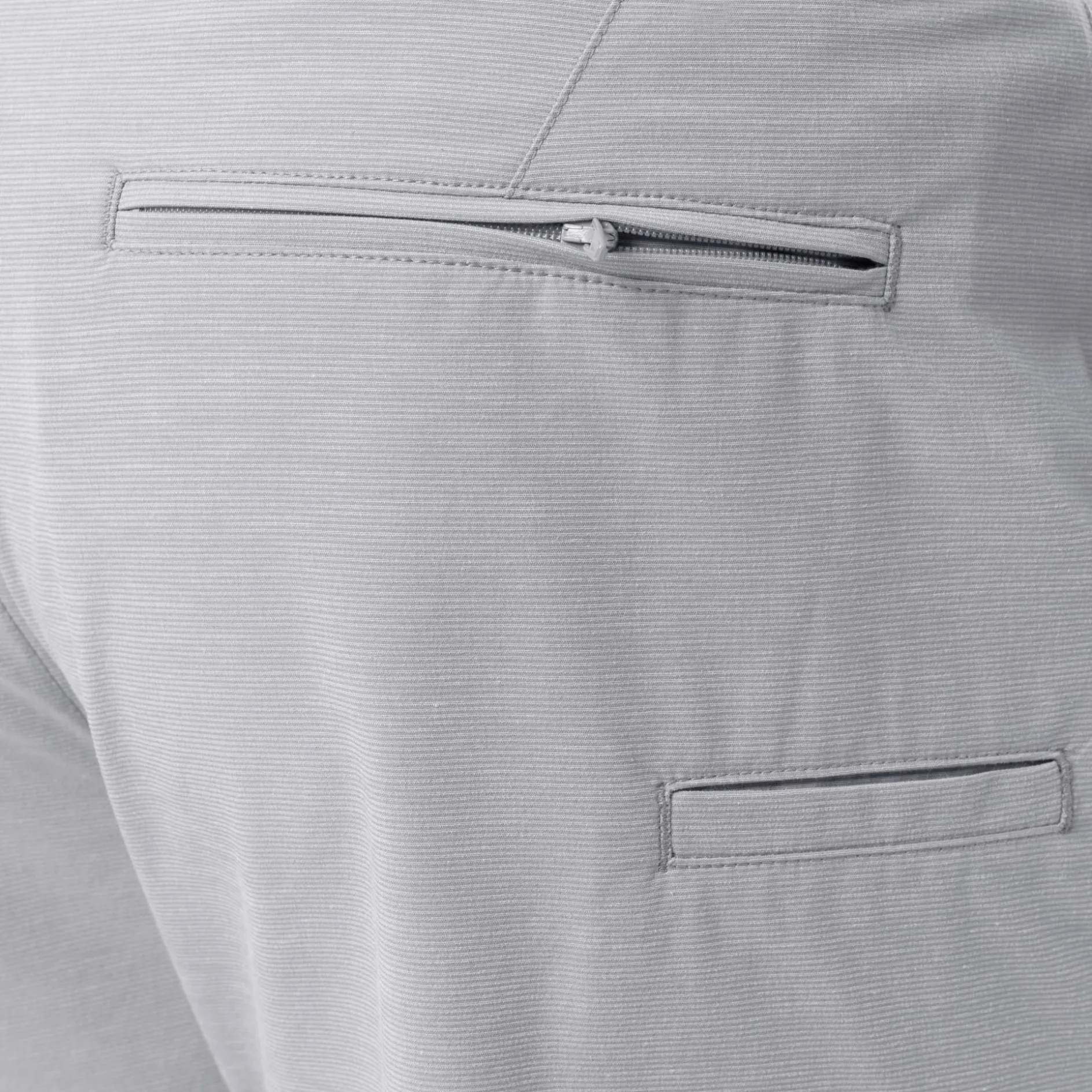 Men's Grey Performance Hybrid Short 4-Way Stretch