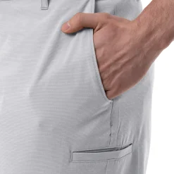 Men's Grey Performance Hybrid Short 4-Way Stretch