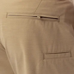 Men's Khaki Performance Hybrid Short 4-Way Stretch