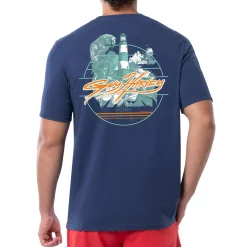 Men's Lighthouse Short Sleeve Pocket T-Shirt