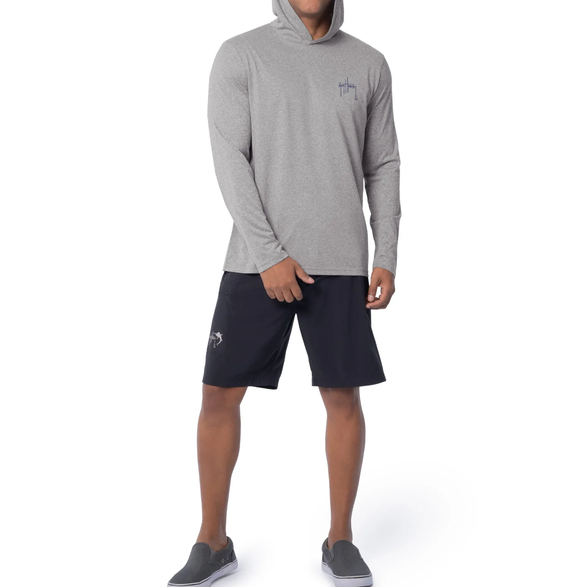Men's Lobster Key Long Sleeve Performance Hoodie