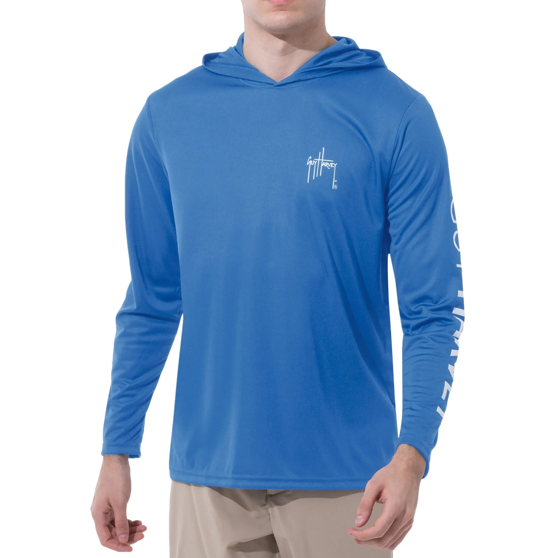 Men's Long Sleeve Sun Protection Hoodie UPF 50+