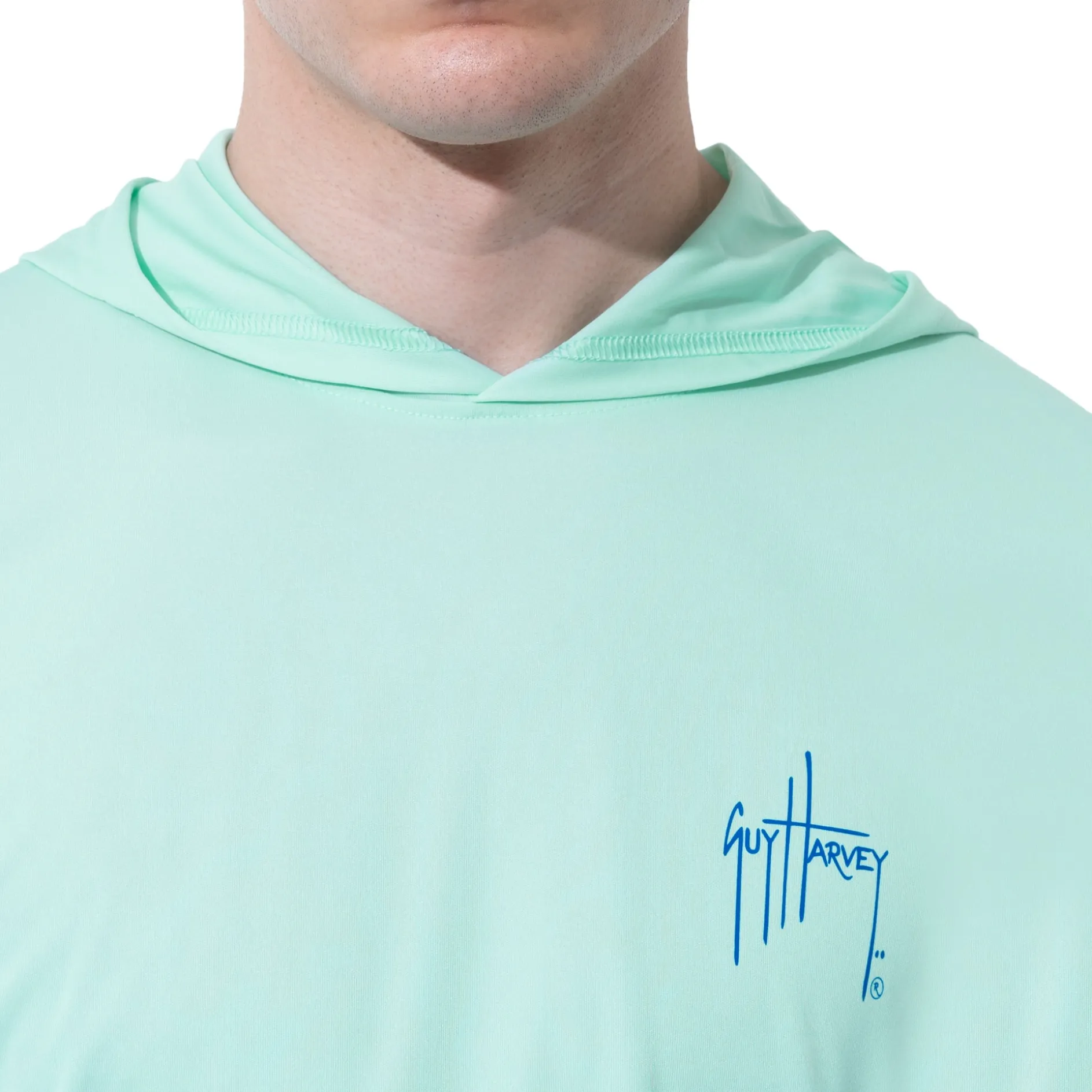 Men's Long Sleeve Sun Protection Hoodie UPF 50+