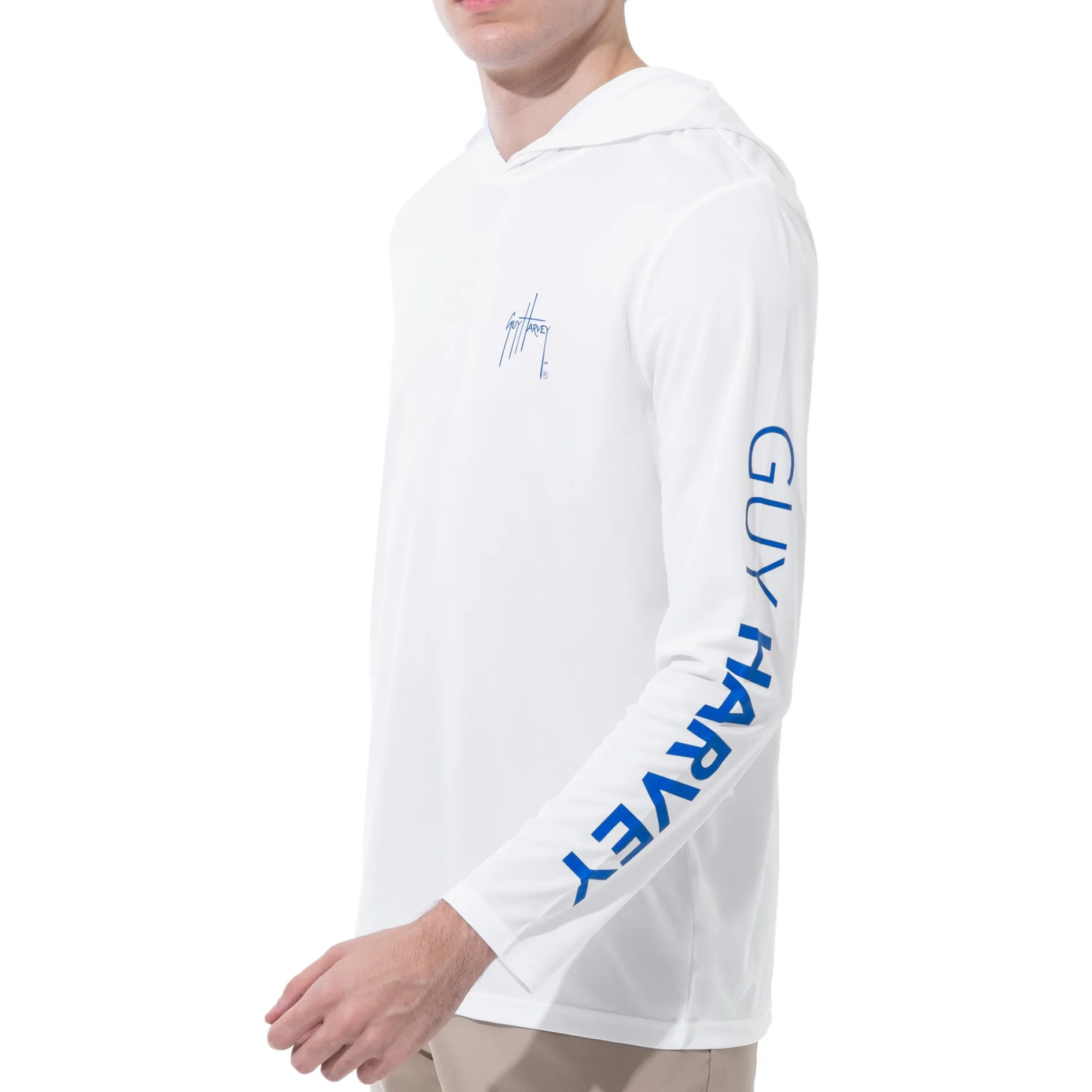 Men's Long Sleeve Sun Protection Hoodie UPF 50+