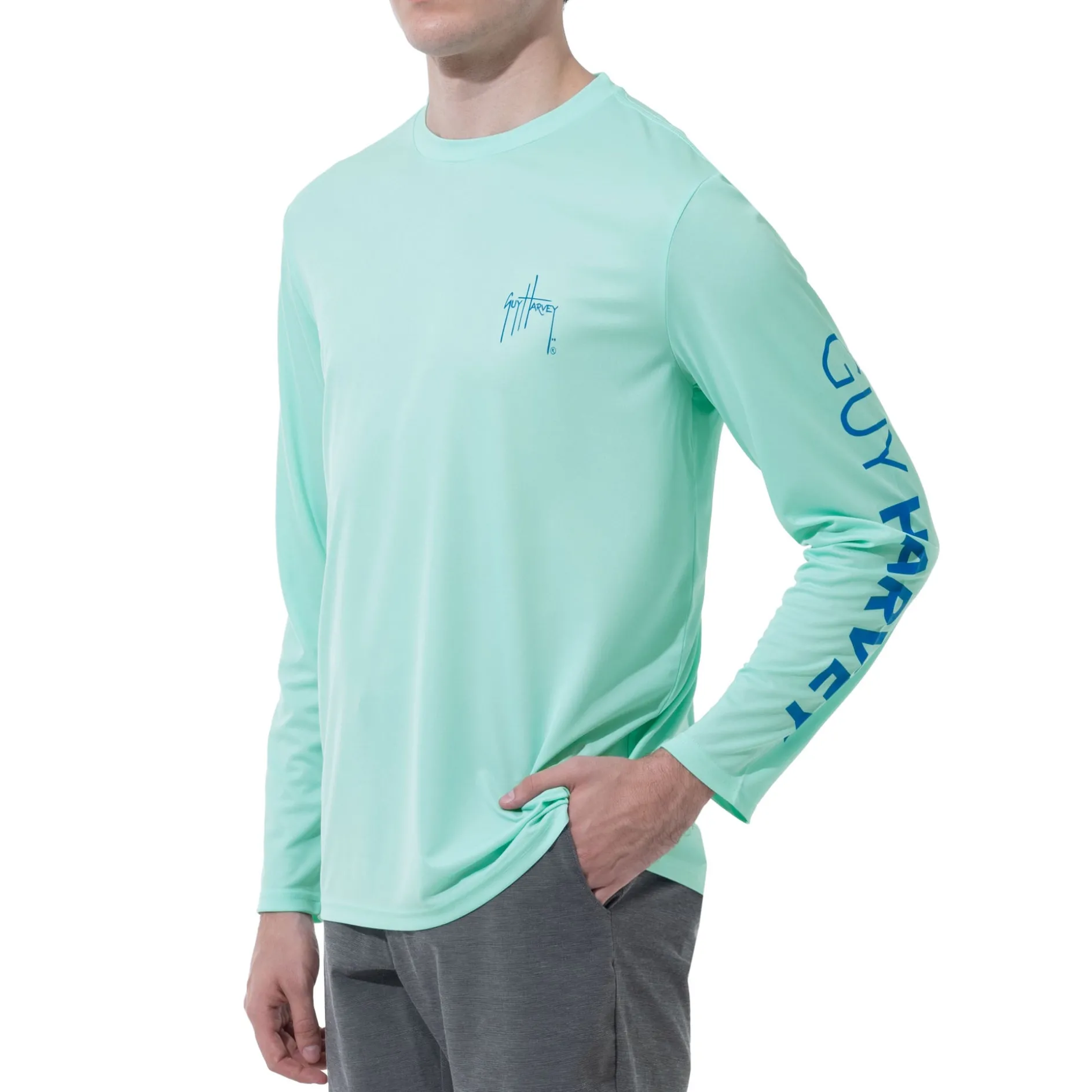 Men's Long Sleeve Sun Protection Shirt UPF 50+
