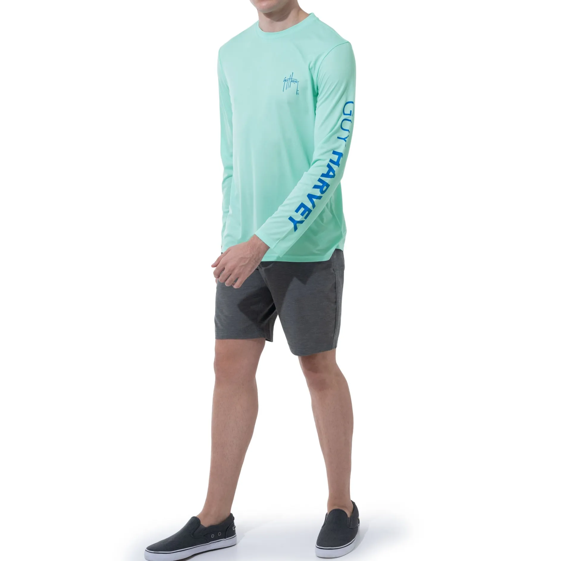 Men's Long Sleeve Sun Protection Shirt UPF 50+