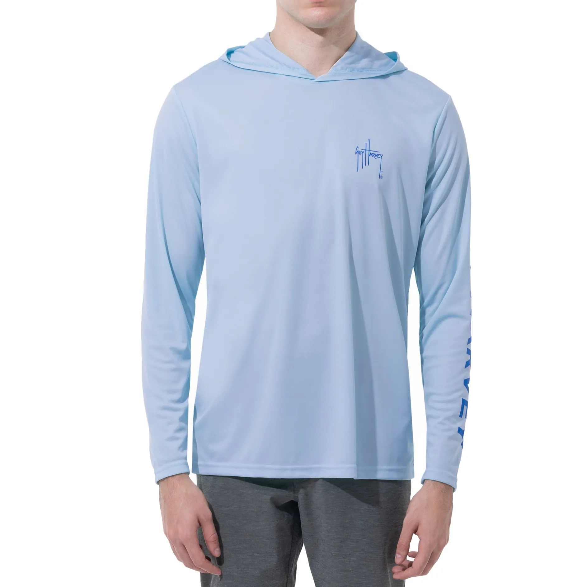 Men's Long Sleeve Sun Protection Hoodie UPF 50+