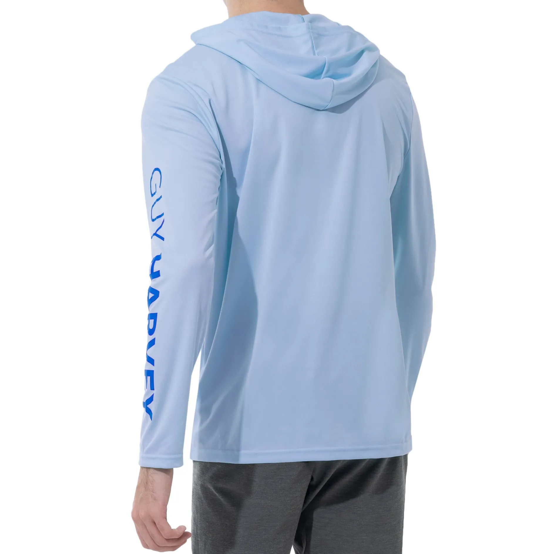 Men's Long Sleeve Sun Protection Hoodie UPF 50+