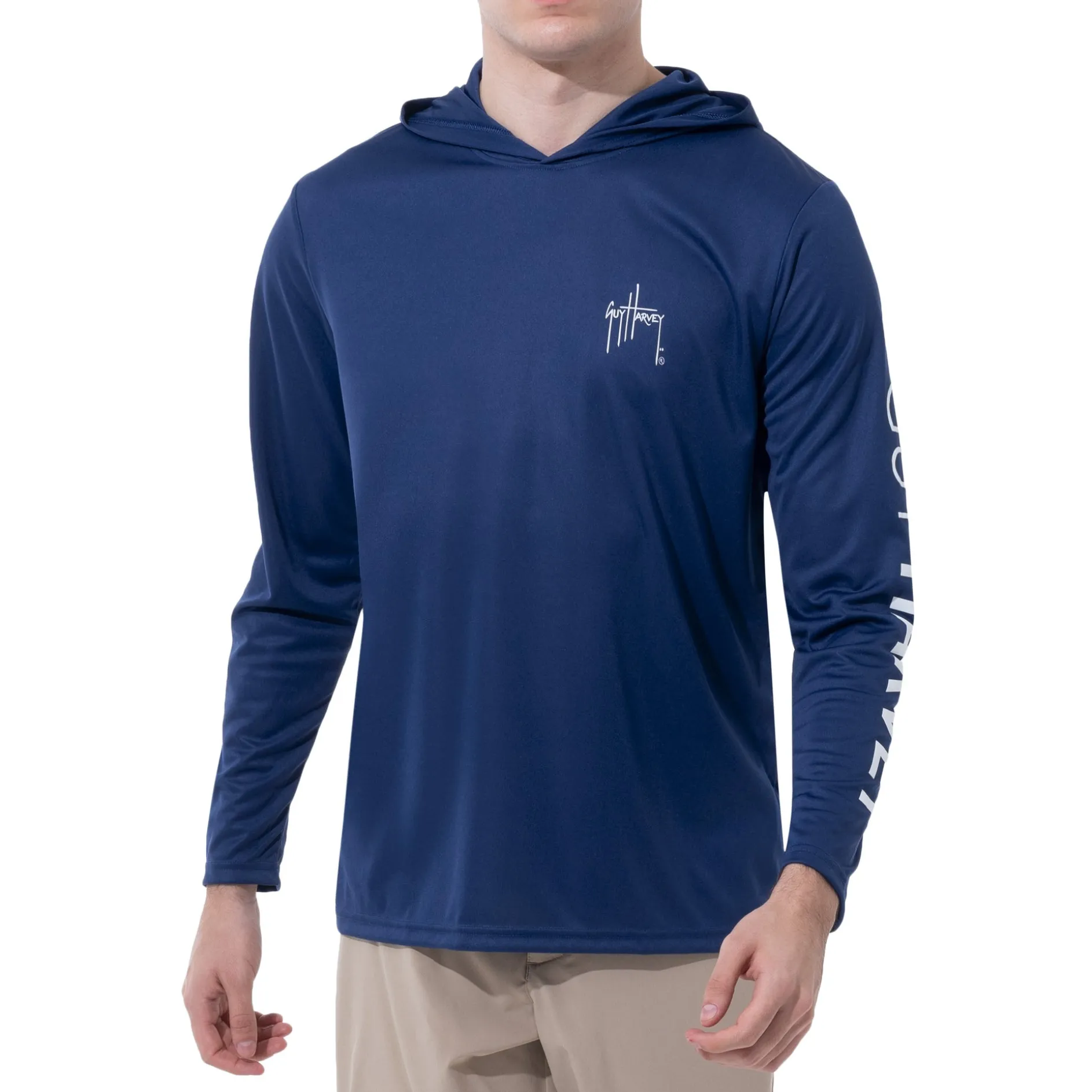 Men's Long Sleeve Sun Protection Hoodie UPF 50+