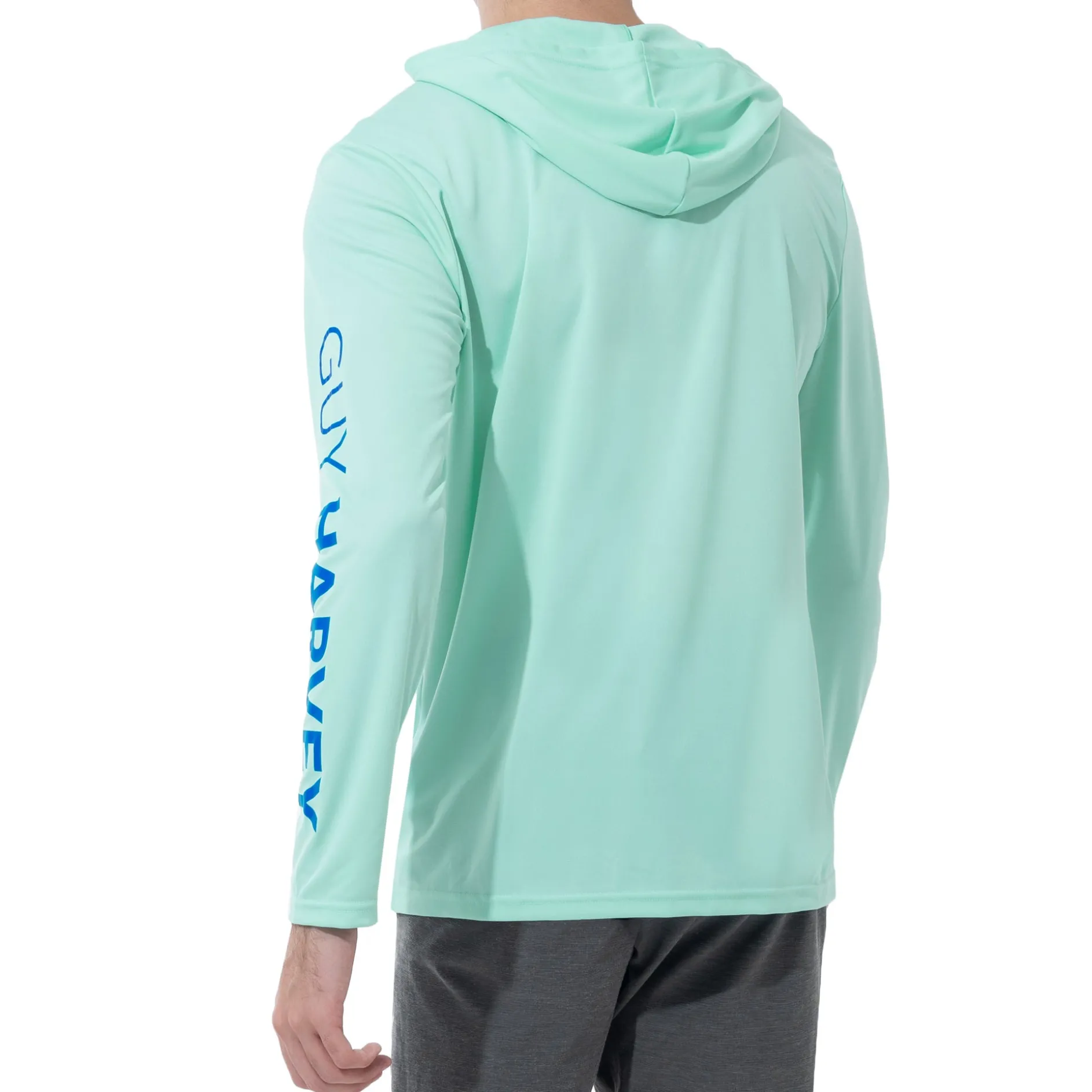 Men's Long Sleeve Sun Protection Hoodie UPF 50+