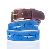 Men's Mako Leather Tab Belt