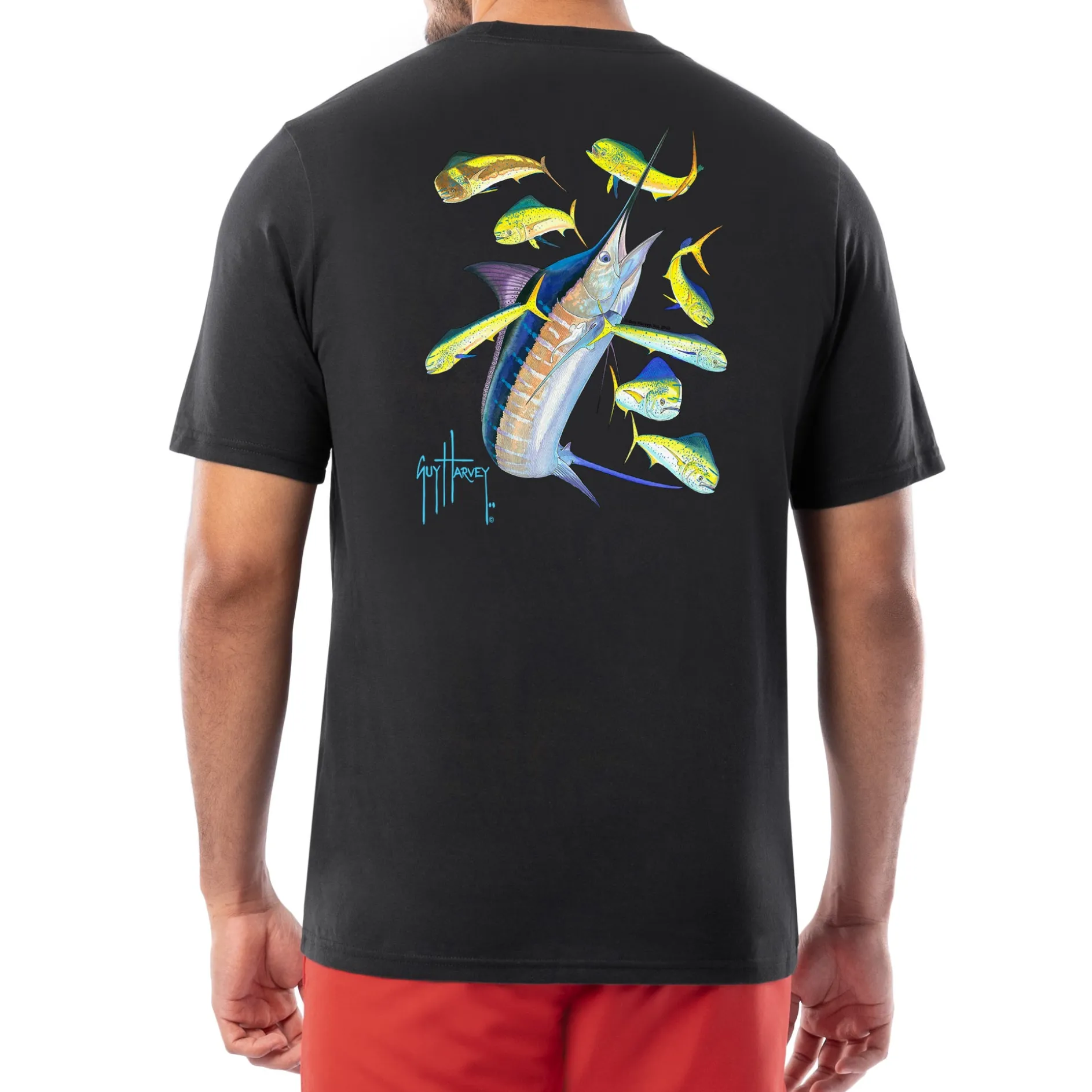 Men's Marlin Dorado Short Sleeve Pocket T-Shirt