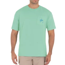 Men's Marlin Sunset Short Sleeve Pocket T-Shirt
