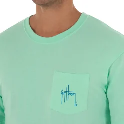Men's Marlin Sunset Short Sleeve Pocket T-Shirt