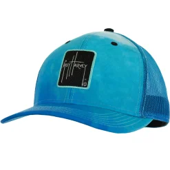 Mens Navy Mesh Trucker Hat