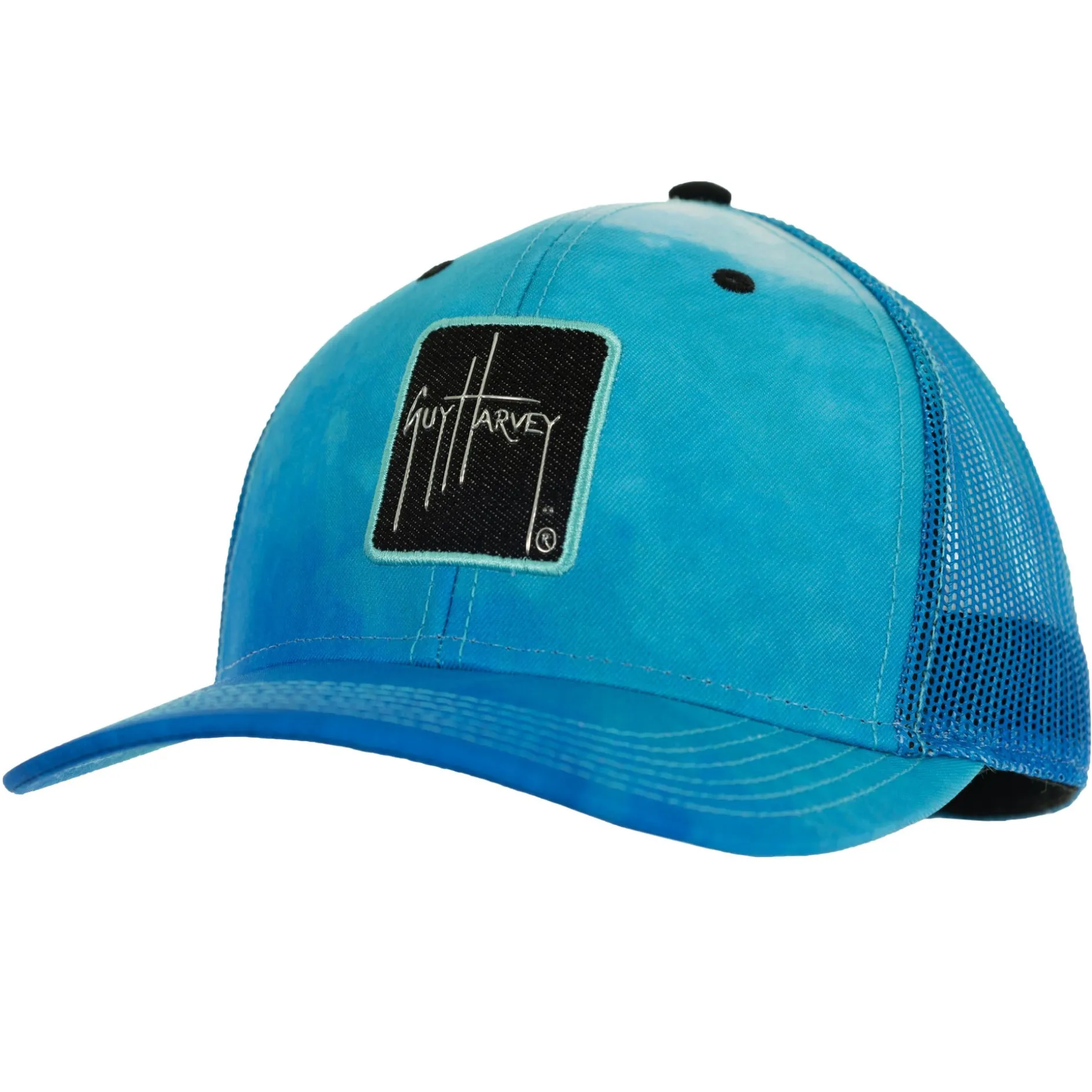 Mens Navy Mesh Trucker Hat