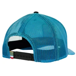 Mens Navy Mesh Trucker Hat
