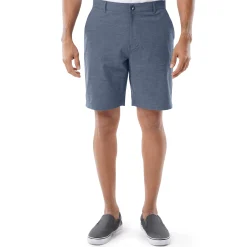 Men's Navy Performance Hybrid Short 4-Way Stretch