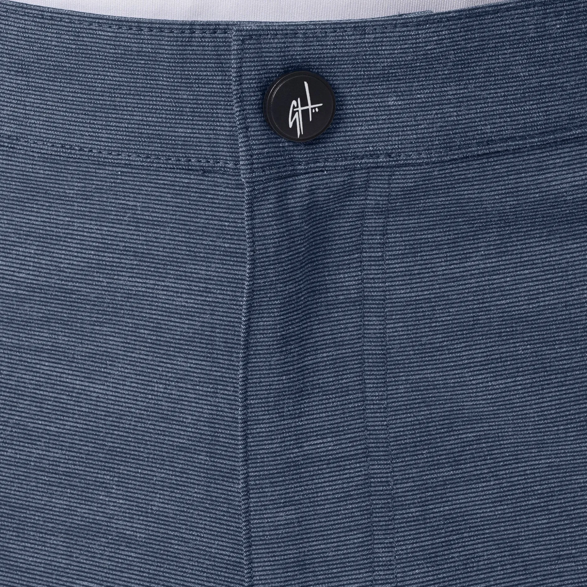 Men's Navy Performance Hybrid Short 4-Way Stretch
