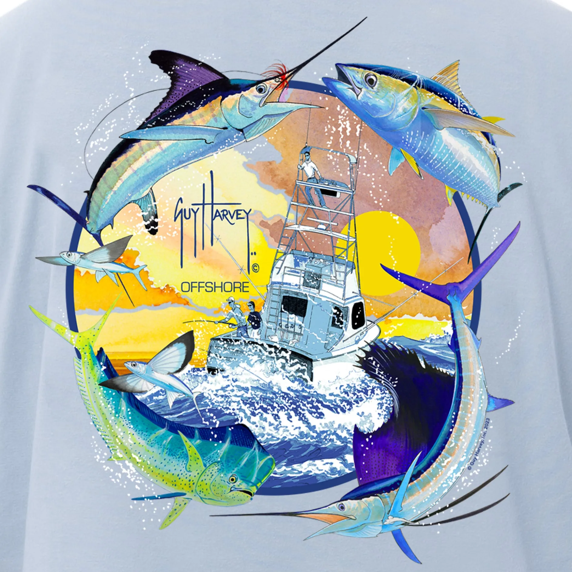 Men's Open Ocean Short Sleeve Pocket T-Shirt