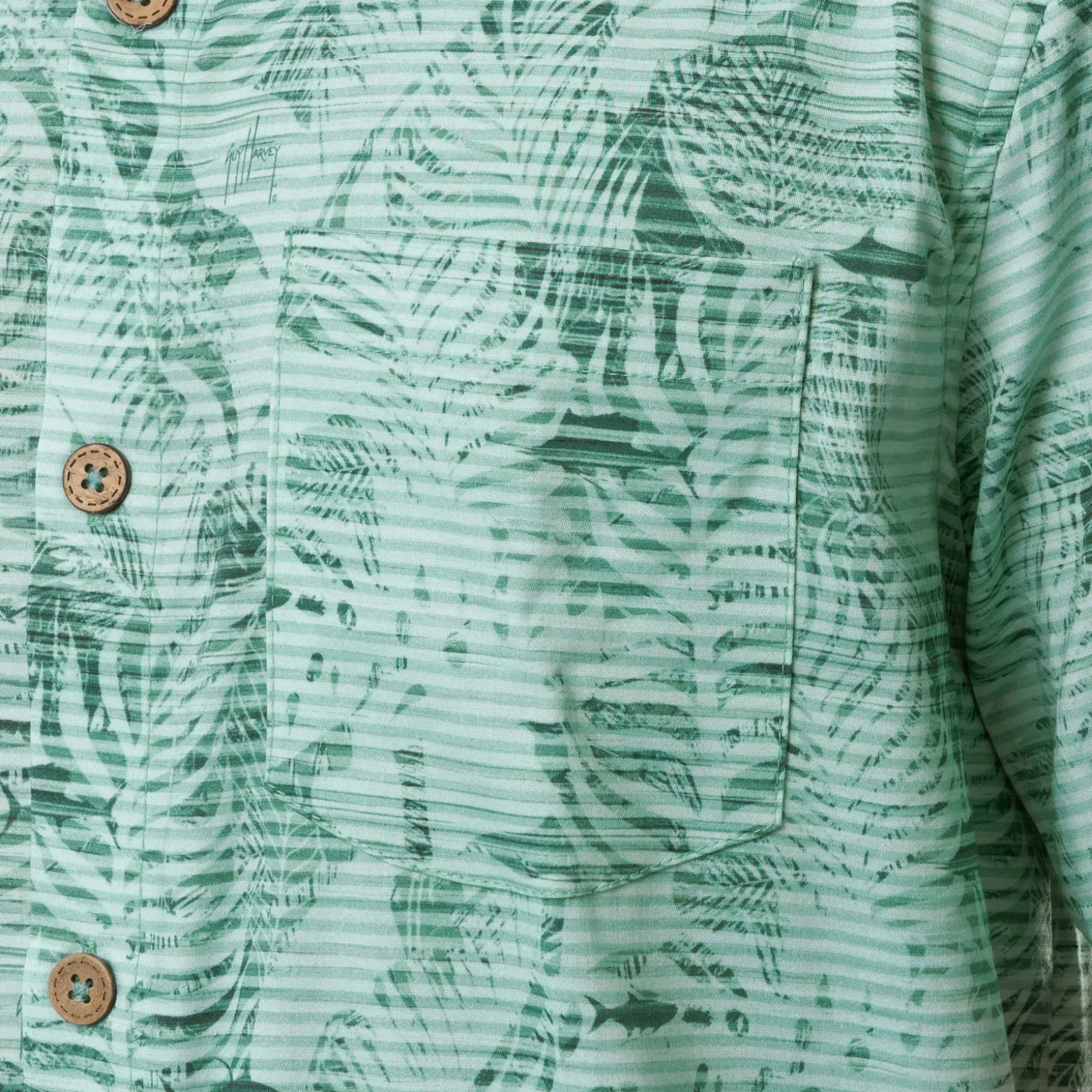Men's Palm Coast Printed Resort Shirt