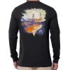 Men's Redfish Tailing Long Sleeve T-Shirt