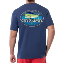 Men's Retro Style Mahi Short Sleeve Pocket T-Shirt