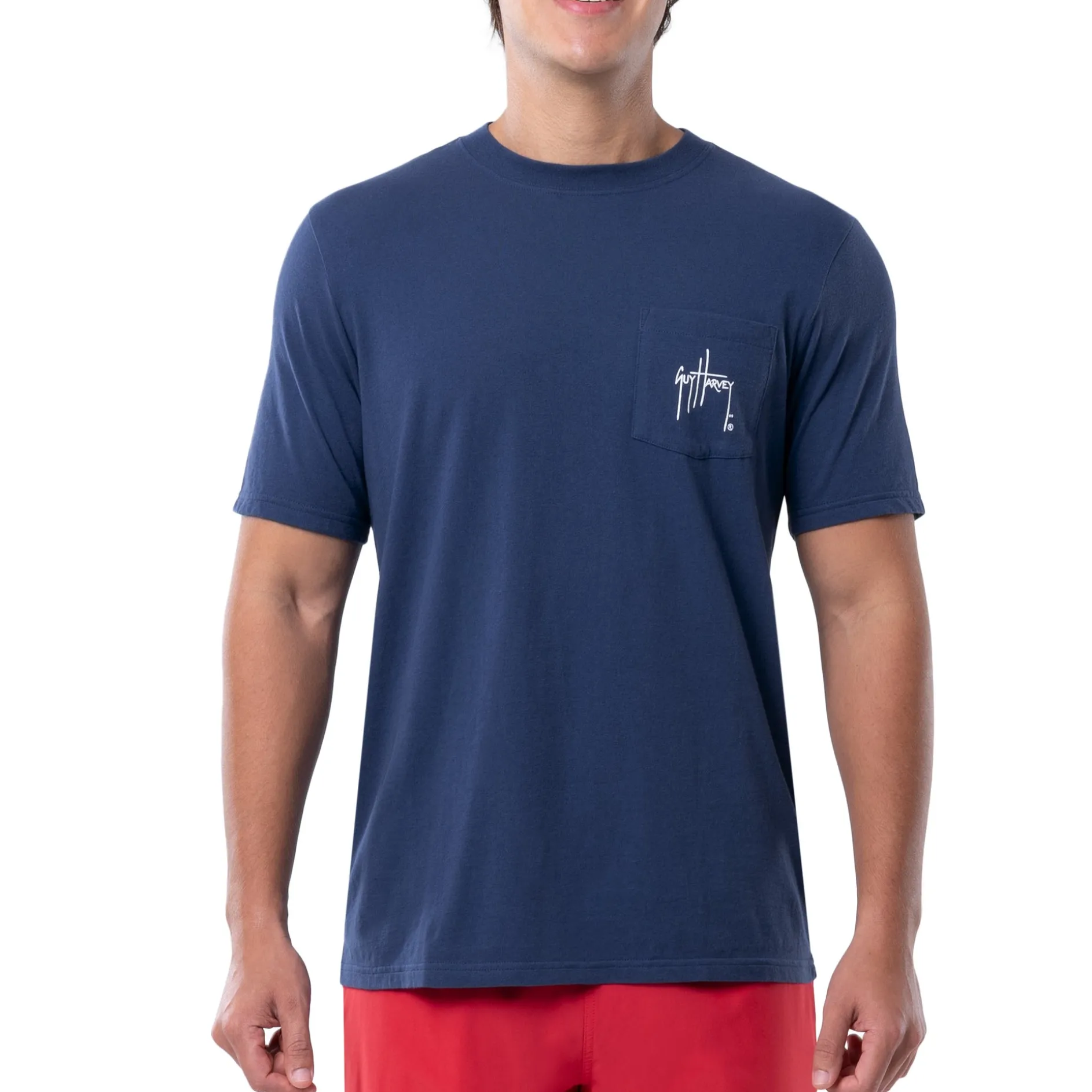 Men's Retro Style Mahi Short Sleeve Pocket T-Shirt
