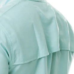 Men's Short Sleeve Heather Textured Performance Fishing Shirt