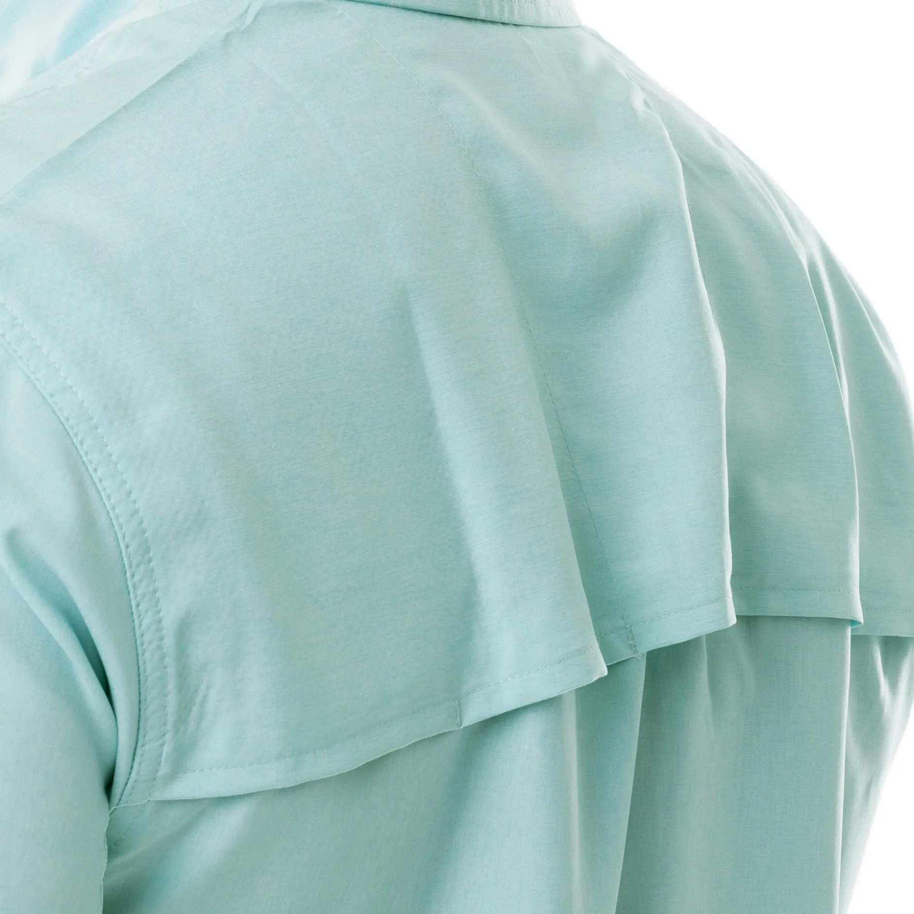 Men's Short Sleeve Heather Textured Performance Fishing Shirt