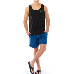 Men's Sketchy Blue Tank Top