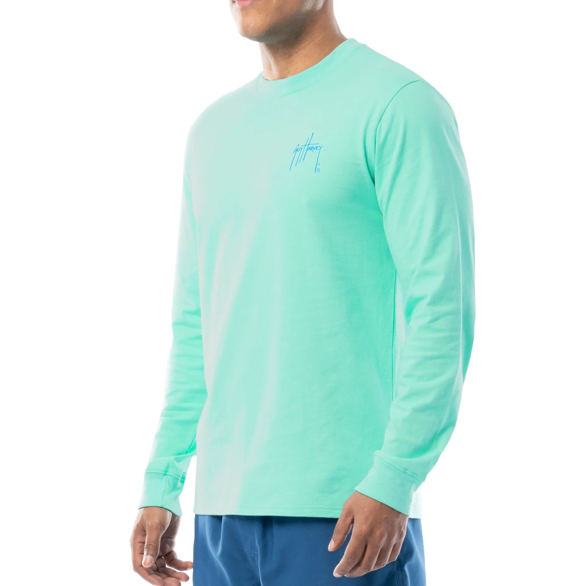 Men's Species Silos Green Long Sleeve T-Shirt