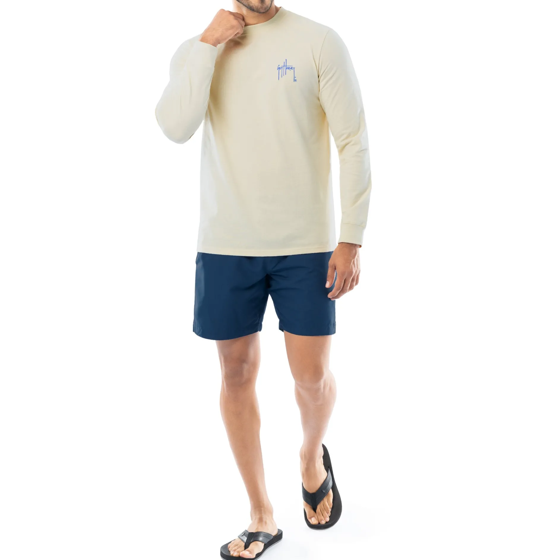Men's Sunset Paradise Long Sleeve T-Shirt