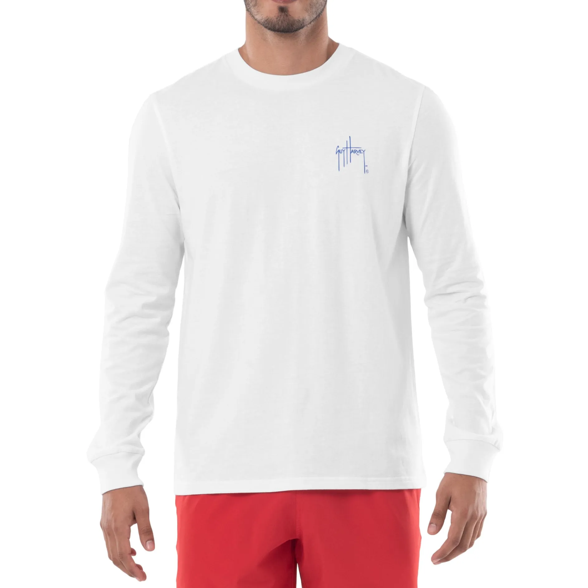 Men's Sunset Silhouette Long Sleeve T-Shirt
