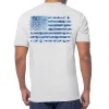 Men's Tonal USA Gray Short Sleeve T-Shirt