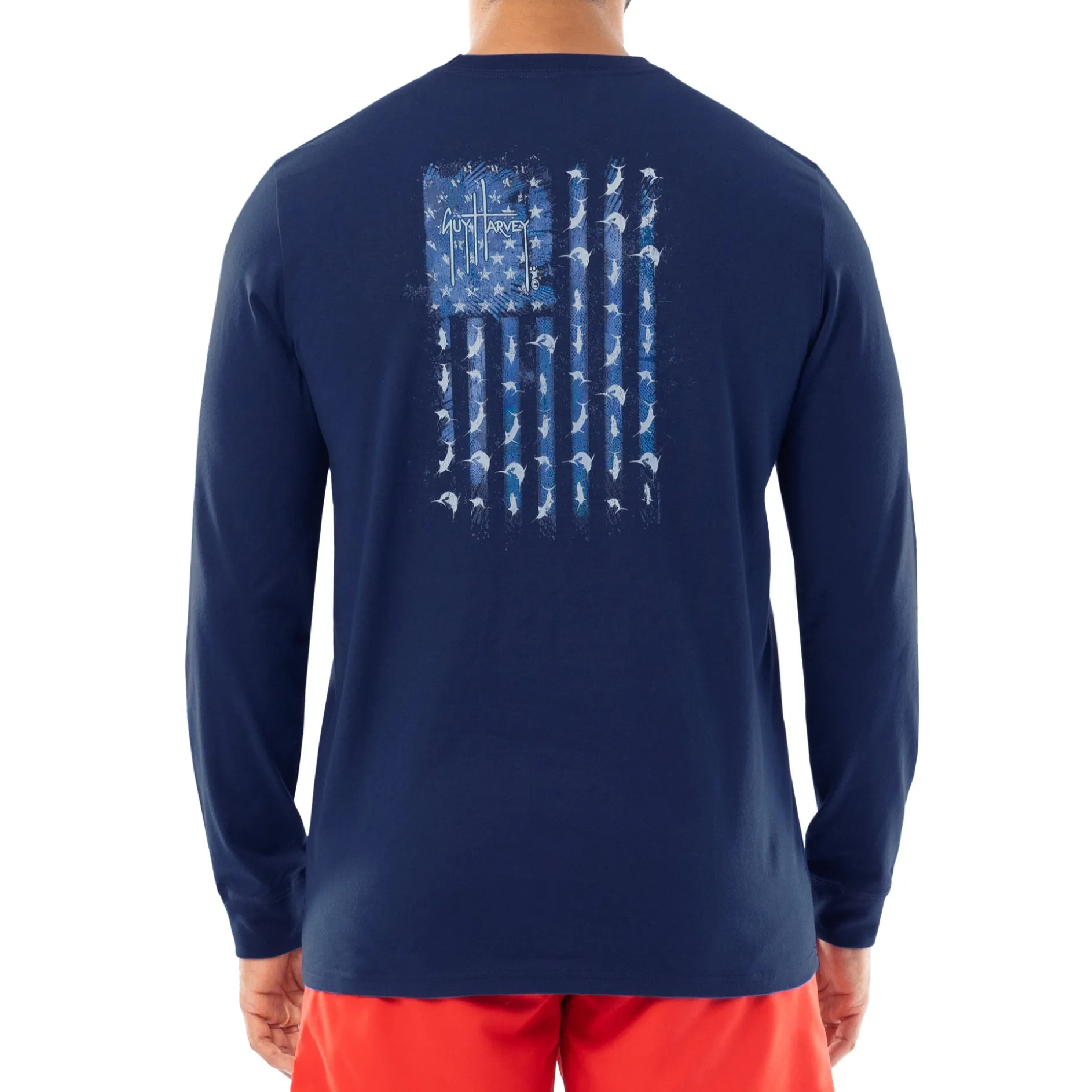 Men's Tonal USA Long Sleeve T-Shirt