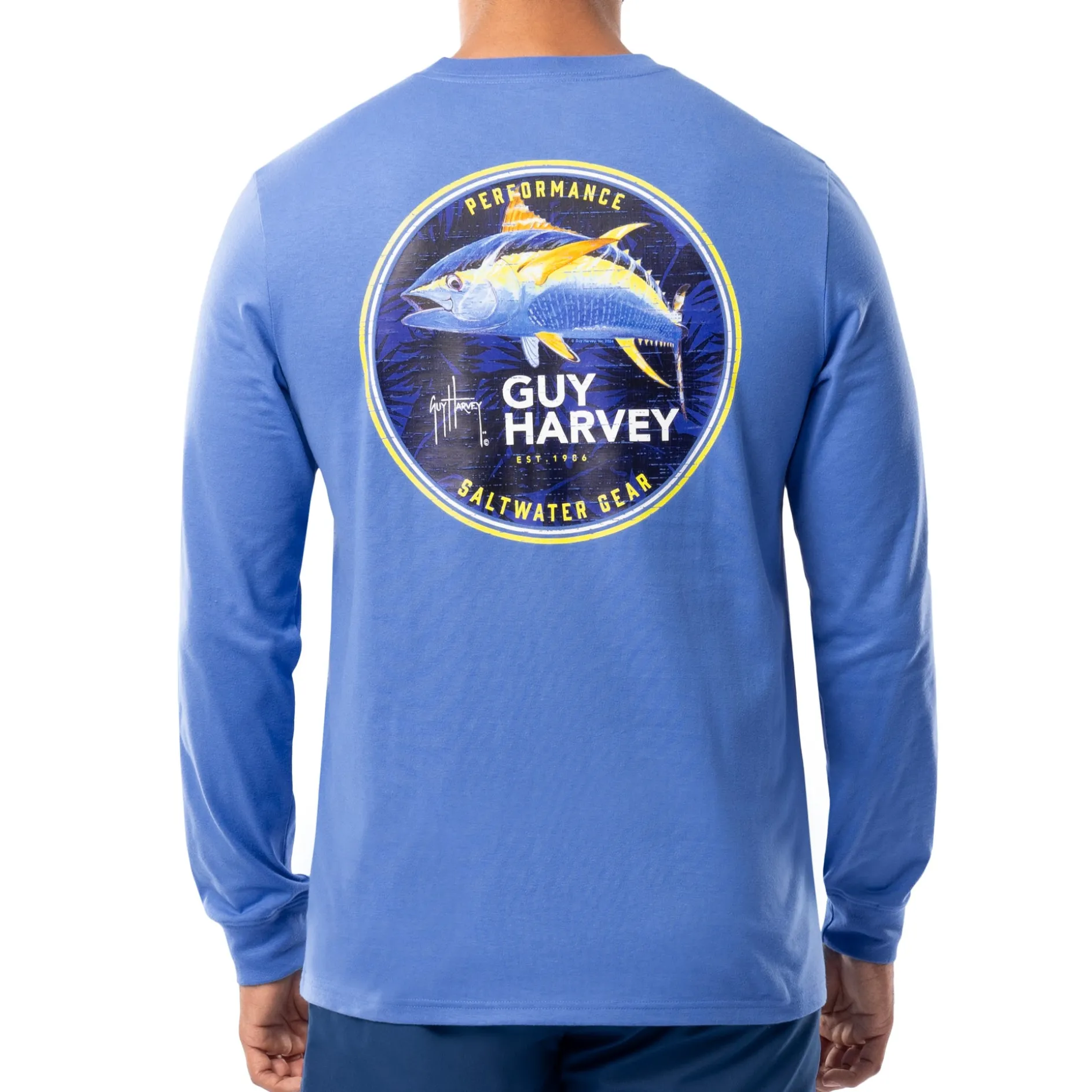 Men's Tuna Medallion Long Sleeve T-Shirt