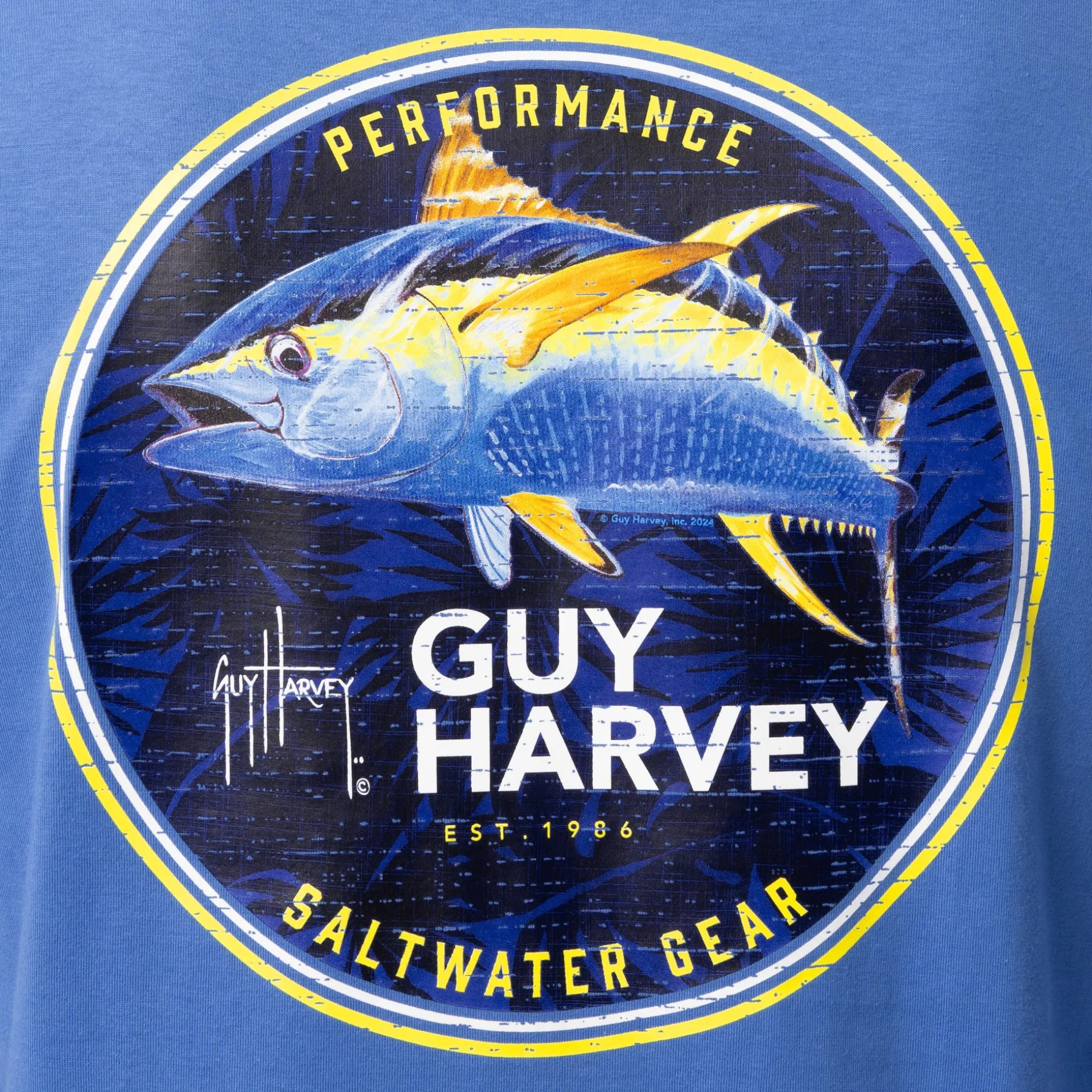 Men's Tuna Medallion Long Sleeve T-Shirt